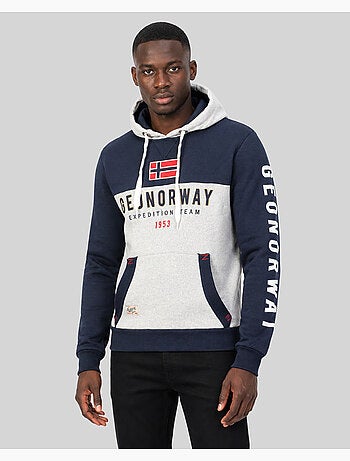 Sweatshirt com capuz ferato – geographical norway