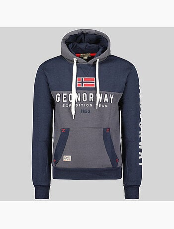 Sweatshirt com capuz ferato – geographical norway
