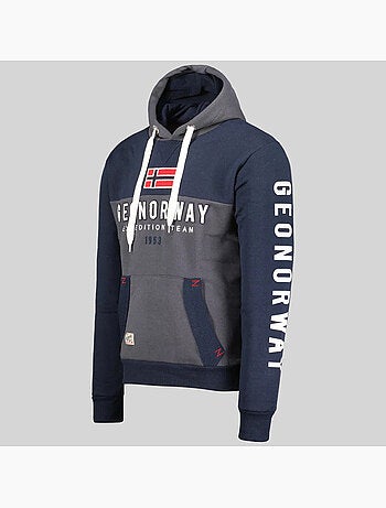 Sweatshirt com capuz ferato – geographical norway