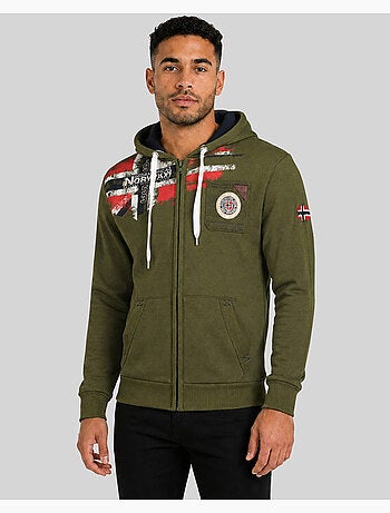 Sweatshirt com capuz fespote – geographical norway