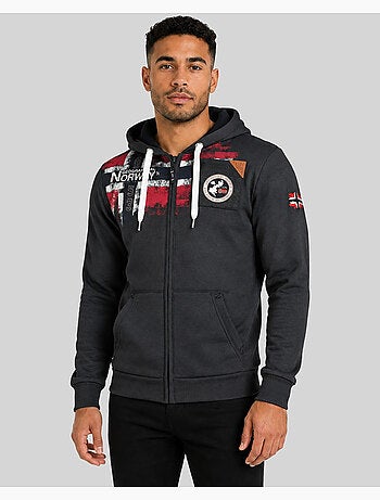Sweatshirt com capuz fespote – geographical norway