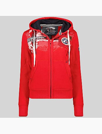 Sweatshirt com capuz fespote – geographical norway