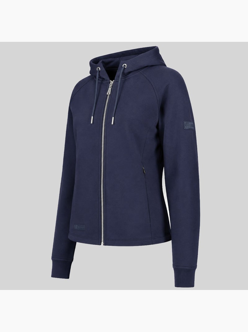 Sweatshirt com capuz fionale hood fz – geographical norway Azul-marinho - Kiabi