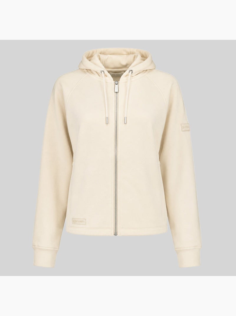 Sweatshirt com capuz fionale hood fz – geographical norway Branco sujo - Kiabi