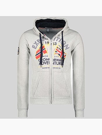 Sweatshirt com capuz flepto – geographical norway