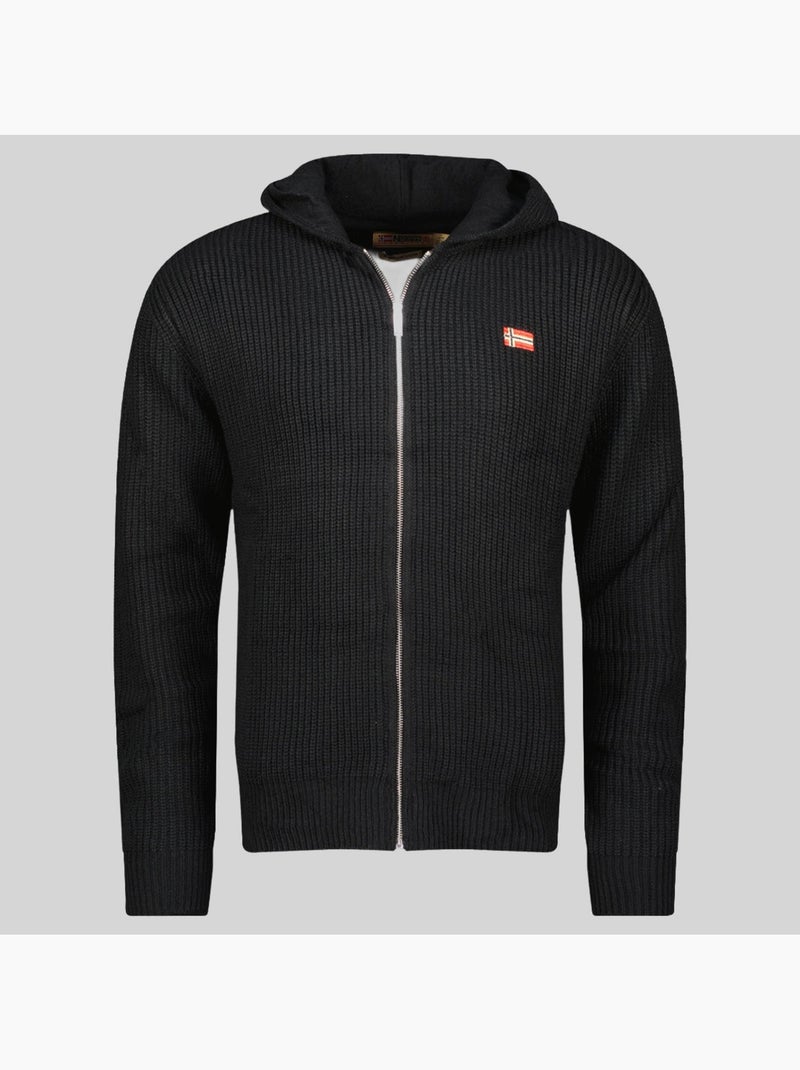 Sweatshirt com capuz flexibus – geographical norway Preto - Kiabi