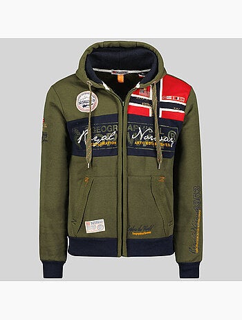 Sweatshirt com capuz flyer – geographical norway