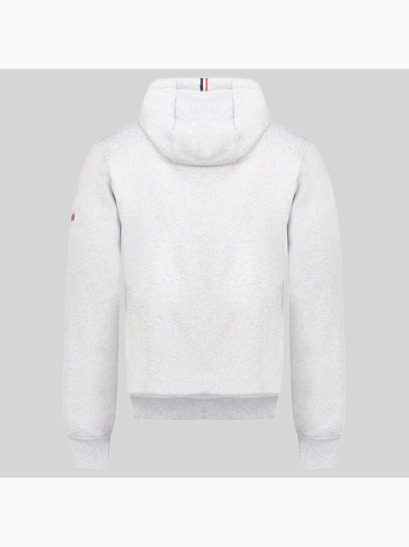 Sweatshirt com capuz fogora – geographical norway Cinza claro - Kiabi