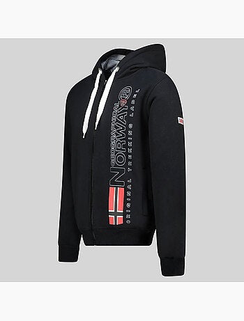Sweatshirt com capuz fogora – geographical norway