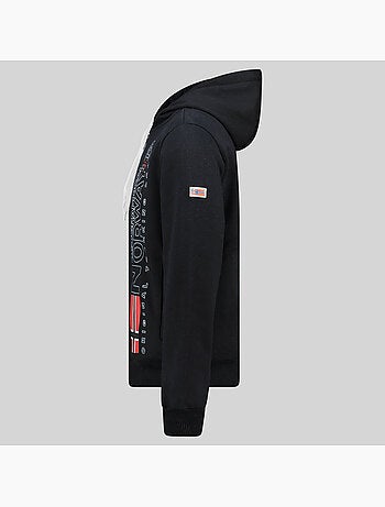 Sweatshirt com capuz fogora – geographical norway