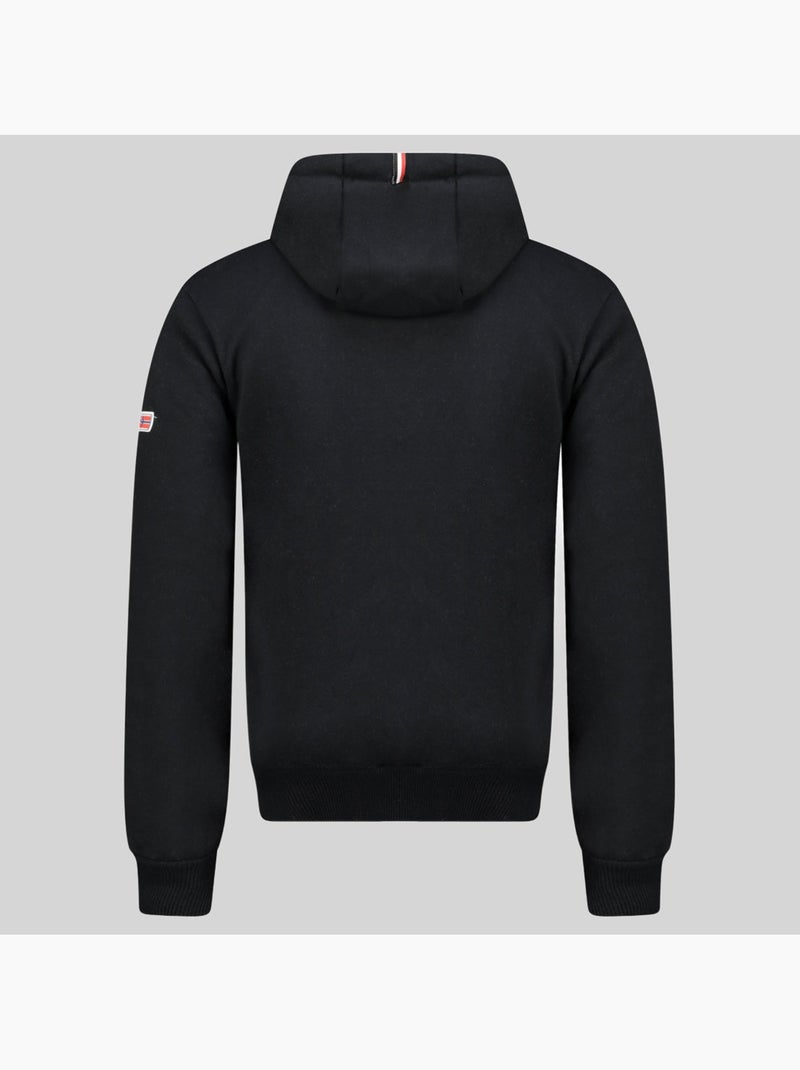 Sweatshirt com capuz fogora – geographical norway Preto - Kiabi