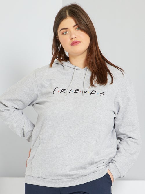 Sweatshirt com capuz 'Friends' - Kiabi