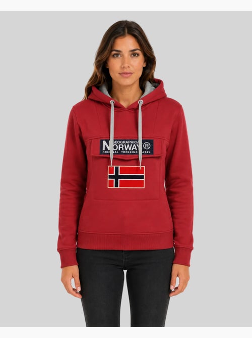 Sweatshirt com capuz gadrien – geographical norway - Kiabi Sweatshirt com capuz gadrien – geographical norway - Kiabi