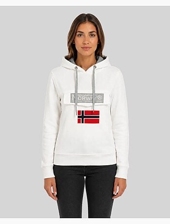 Sweatshirt com capuz gadrien – geographical norway