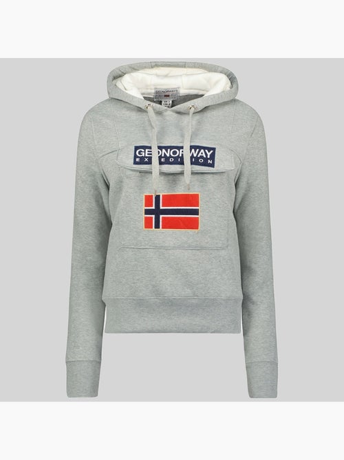 Sweatshirt com capuz gadrien – geographical norway - Kiabi Sweatshirt com capuz gadrien – geographical norway - Kiabi