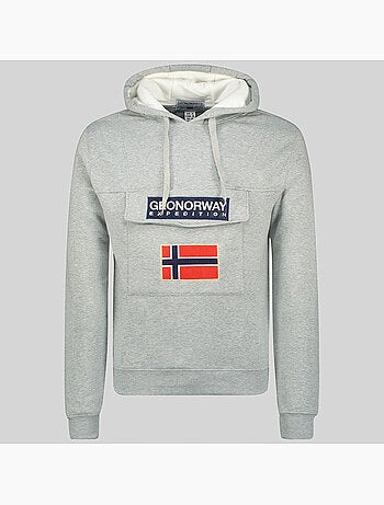 Sweatshirt com capuz gadrien – geographical norway