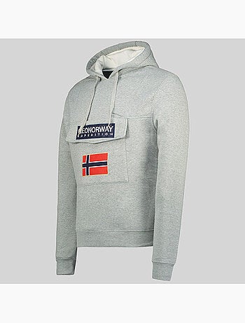 Sweatshirt com capuz gadrien – geographical norway