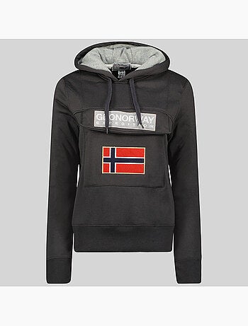 Sweatshirt com capuz gadrien – geographical norway