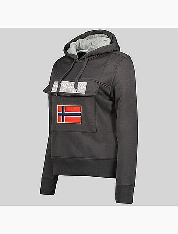 Sweatshirt com capuz gadrien – geographical norway