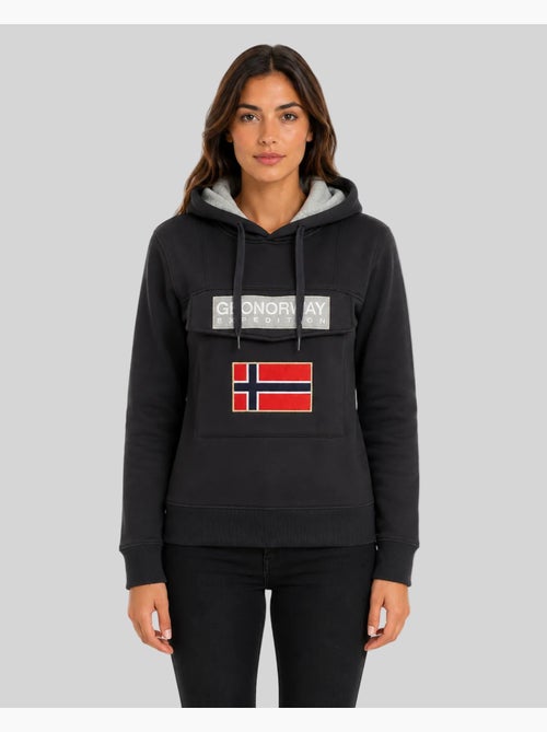 Sweatshirt com capuz gadrien – geographical norway - Kiabi Sweatshirt com capuz gadrien – geographical norway - Kiabi