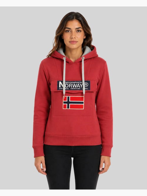Sweatshirt com capuz gadrien – geographical norway - Kiabi Sweatshirt com capuz gadrien – geographical norway - Kiabi