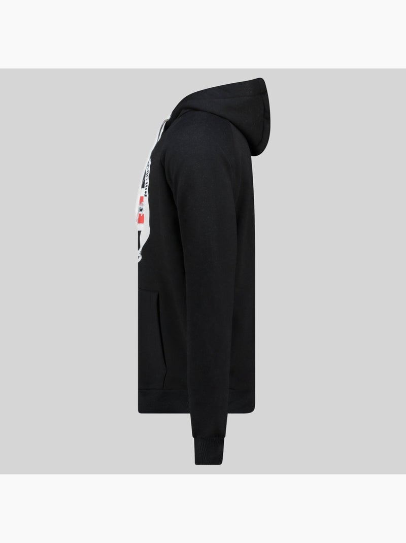 Sweatshirt com capuz garis – geographical norway Preto - Kiabi
