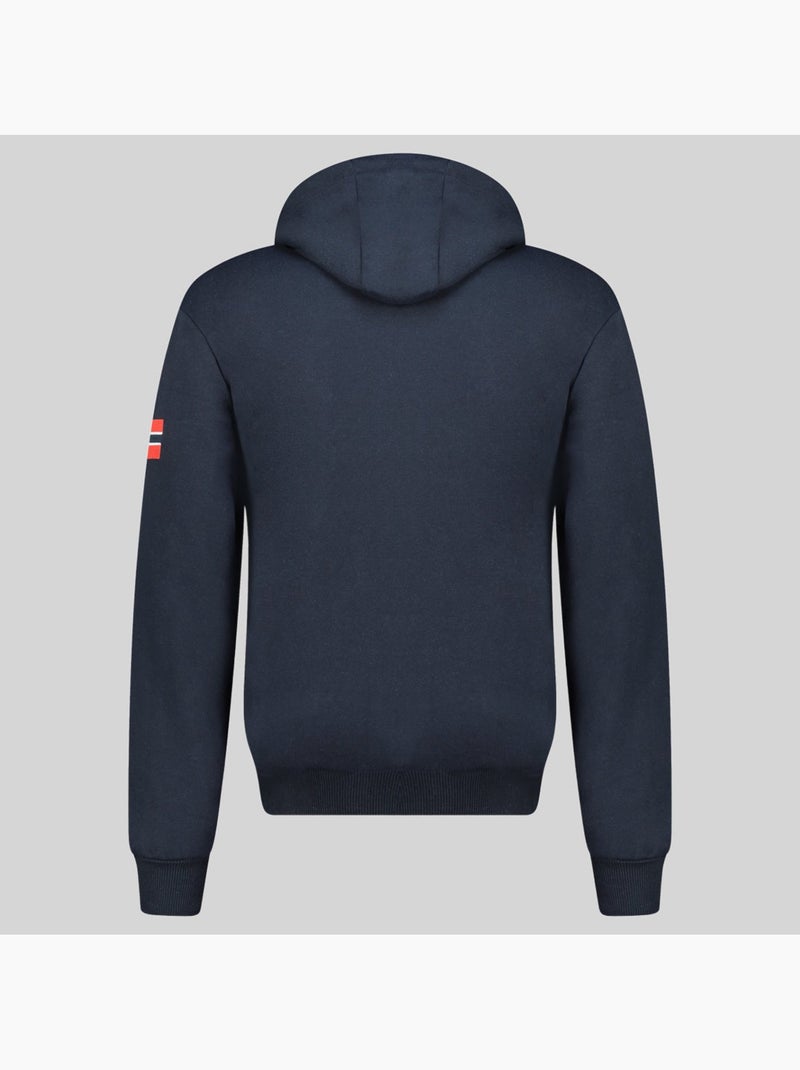 Sweatshirt com capuz gasper – geographical norway Azul-marinho - Kiabi