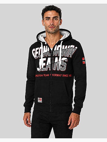 Sweatshirt com capuz gasper – geographical norway