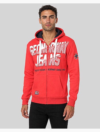 Sweatshirt com capuz gasper – geographical norway