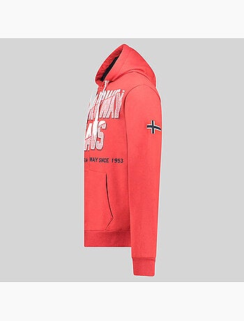 Sweatshirt com capuz gasper – geographical norway
