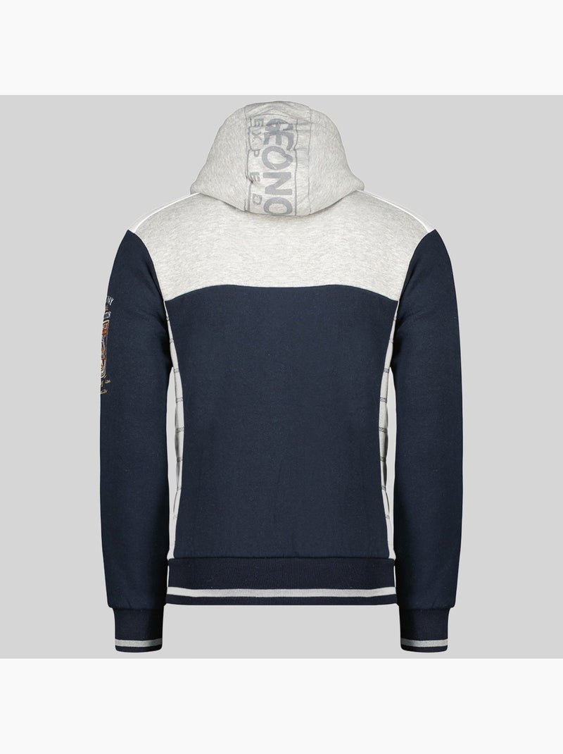 Sweatshirt com capuz geday – geographical norway Azul-marinho - Kiabi