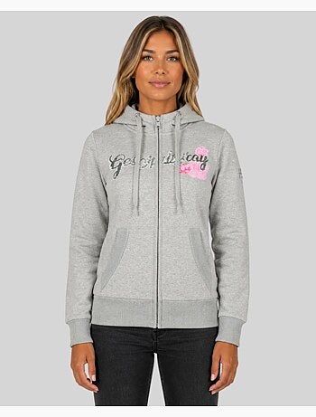 Sweatshirt com capuz gelphine – geographical norway