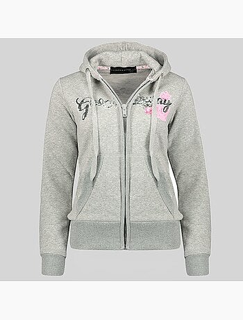 Sweatshirt com capuz gelphine – geographical norway