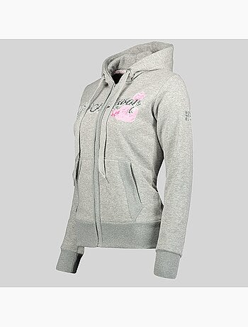 Sweatshirt com capuz gelphine – geographical norway