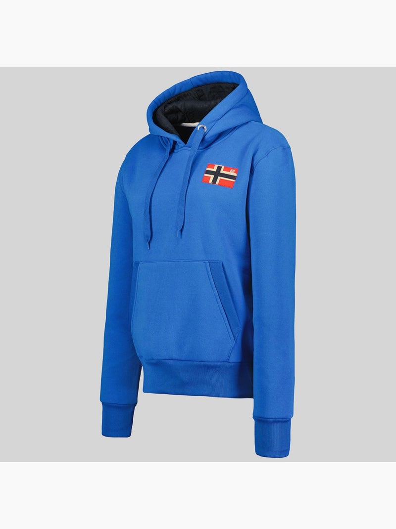 Sweatshirt com capuz genifer – geographical norway Azul-real - Kiabi