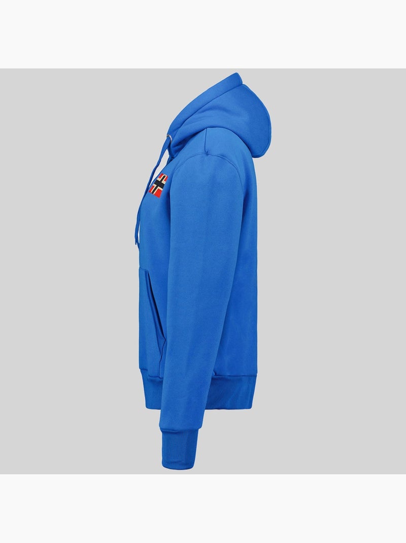 Sweatshirt com capuz genifer – geographical norway Azul-real - Kiabi