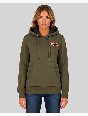 Sweatshirt com capuz genifer – geographical norway