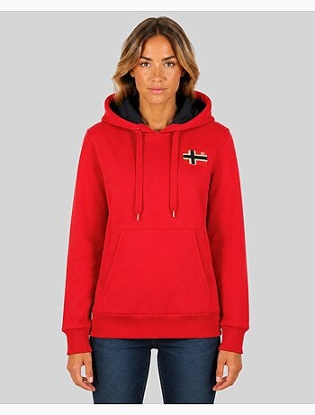 Sweatshirt com capuz genifer – geographical norway