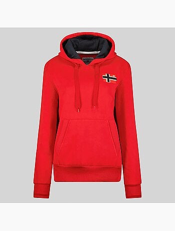 Sweatshirt com capuz genifer – geographical norway