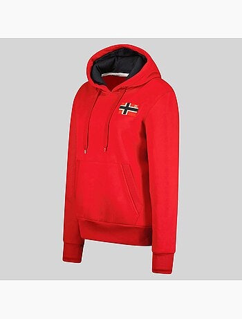 Sweatshirt com capuz genifer – geographical norway