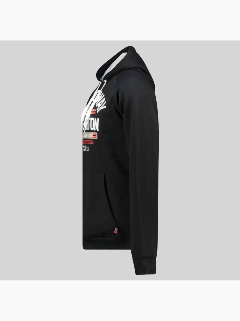 Sweatshirt com capuz germanito – geographical norway Preto - Kiabi