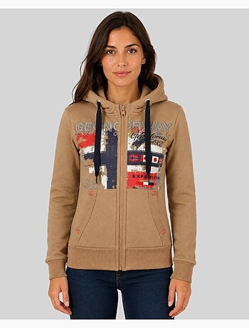 Sweatshirt com capuz getchup – geographical norway