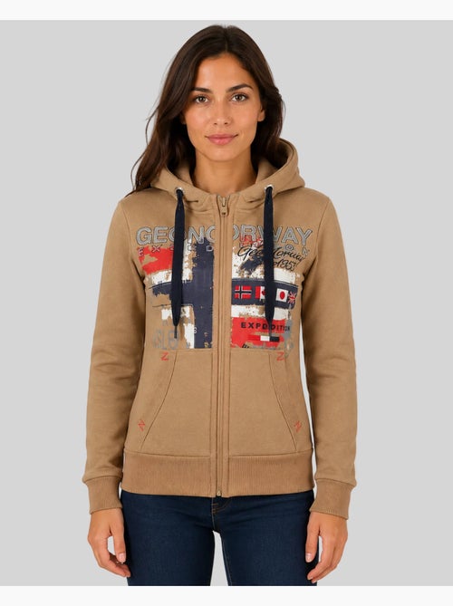 Sweatshirt com capuz getchup – geographical norway - Kiabi Sweatshirt com capuz getchup – geographical norway - Kiabi