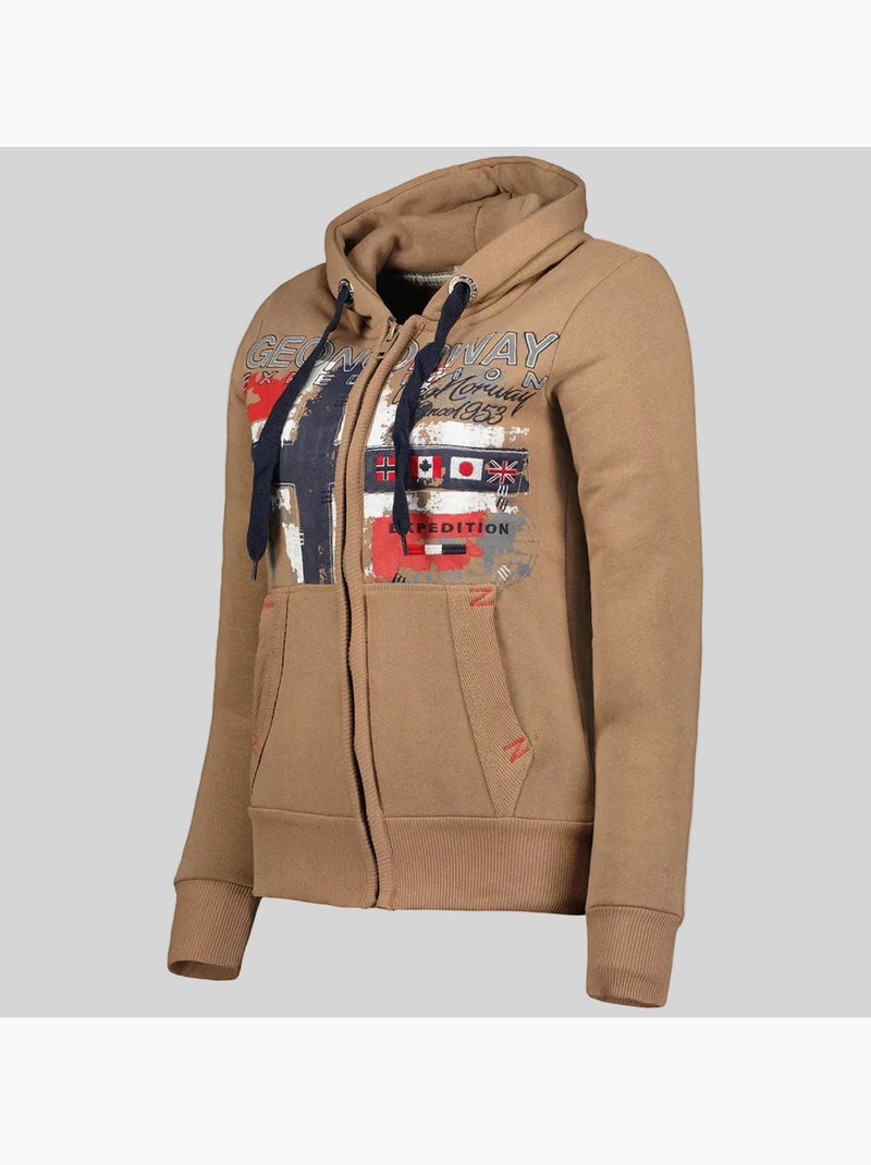 Sweatshirt com capuz getchup – geographical norway Toupe - Kiabi