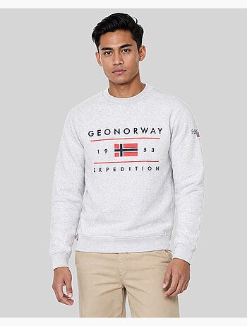 Sweatshirt com capuz gezolo – geographical norway