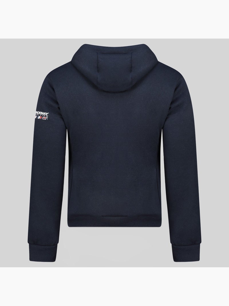 Sweatshirt com capuz ghagen – geographical norway Azul-marinho - Kiabi