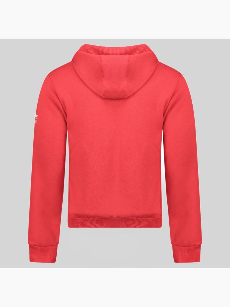 Sweatshirt com capuz ghagen – geographical norway Vermelho - Kiabi