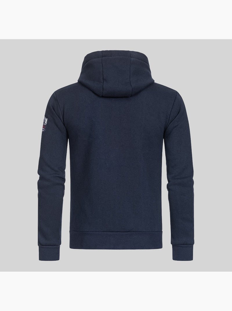 Sweatshirt com capuz gisland – geographical norway Azul-marinho - Kiabi