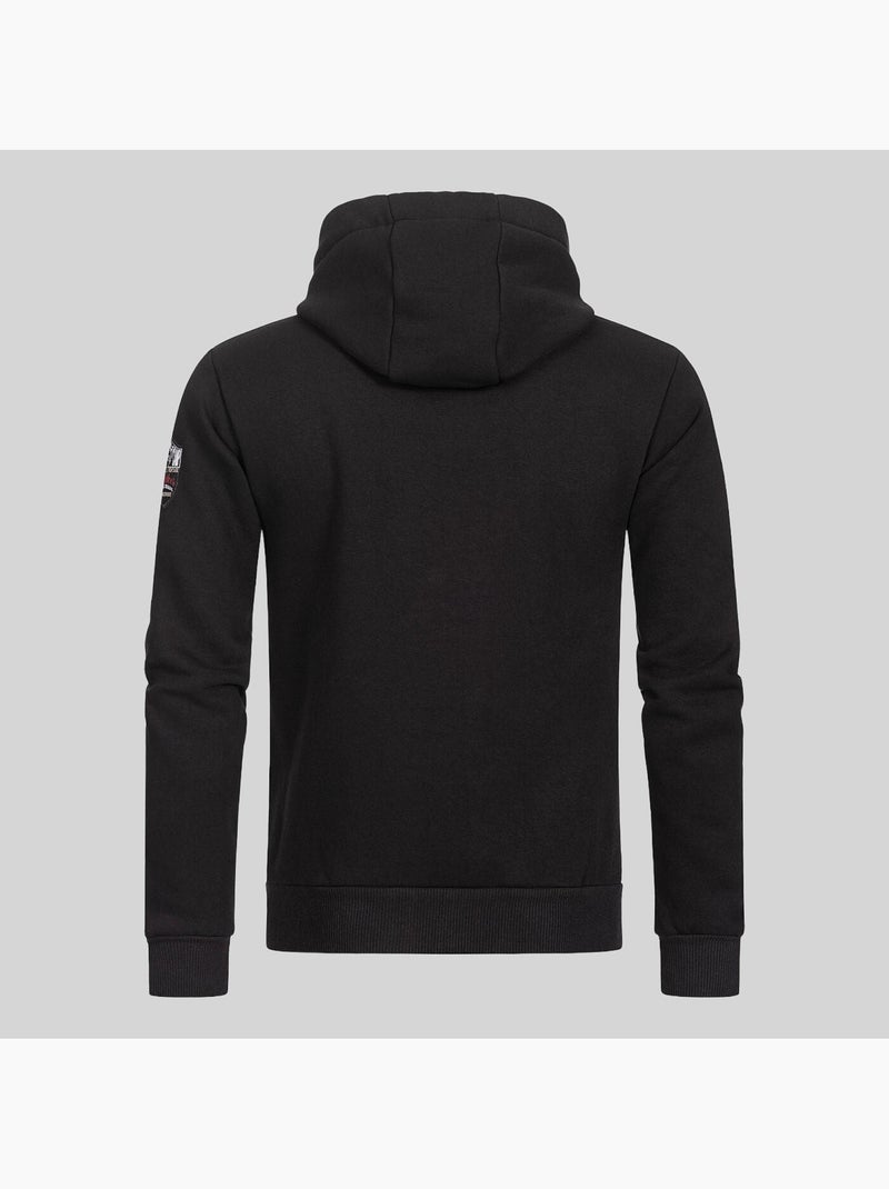 Sweatshirt com capuz gisland – geographical norway Preto - Kiabi