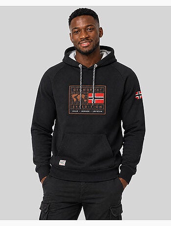Sweatshirt com capuz gofoten – geographical norway